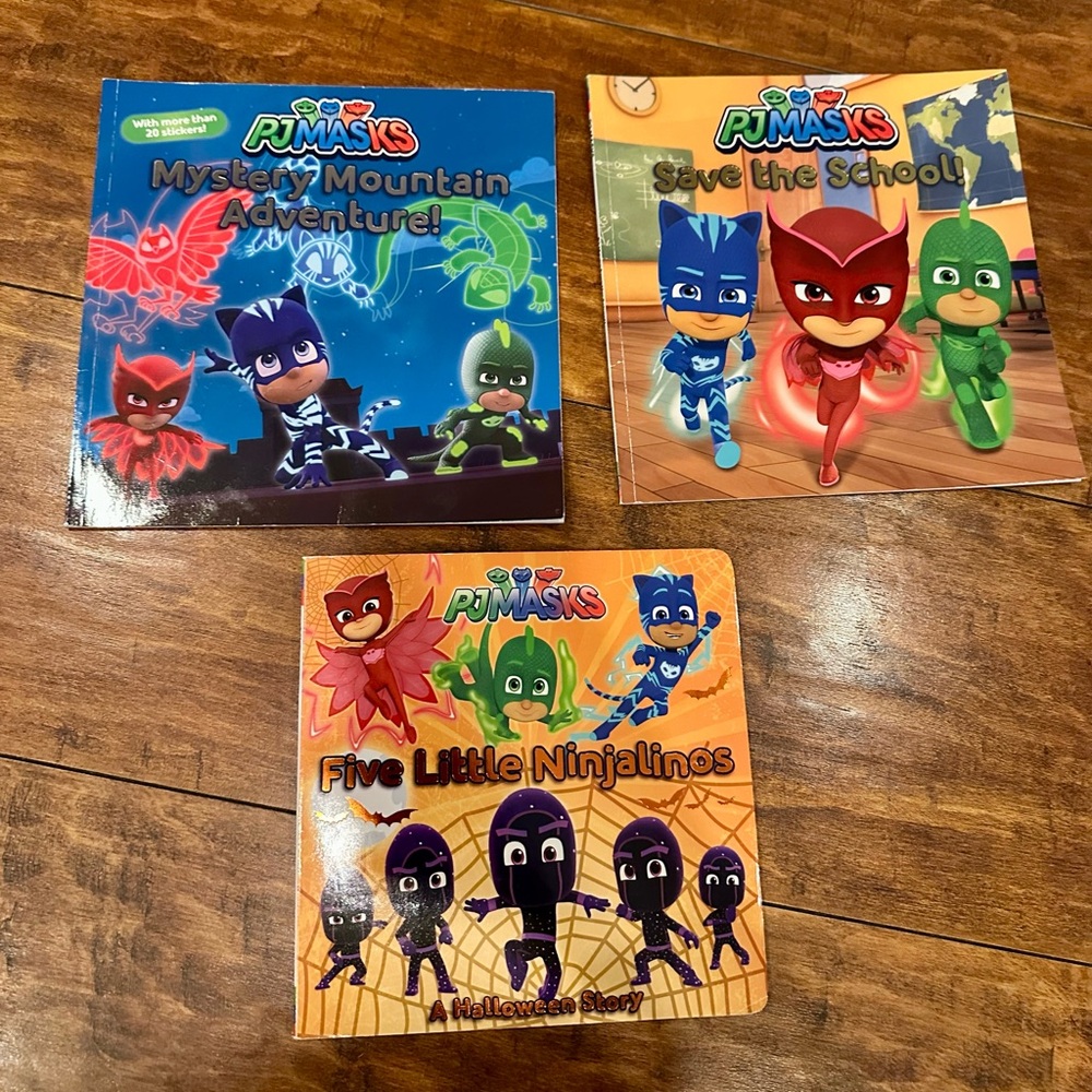 PJ Masks Adventure Book and Board Book Set